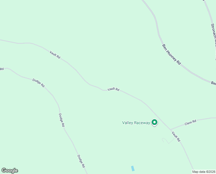 map of restaurants, bars, coffee shops, grocery stores, and more near 1040 Vault Road in Kingston