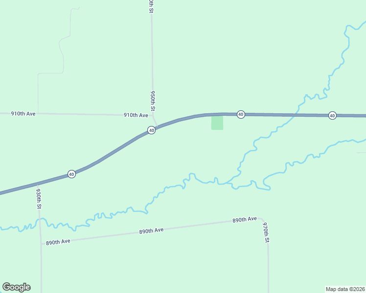 map of restaurants, bars, coffee shops, grocery stores, and more near E9502 Wisconsin 40 in Colfax