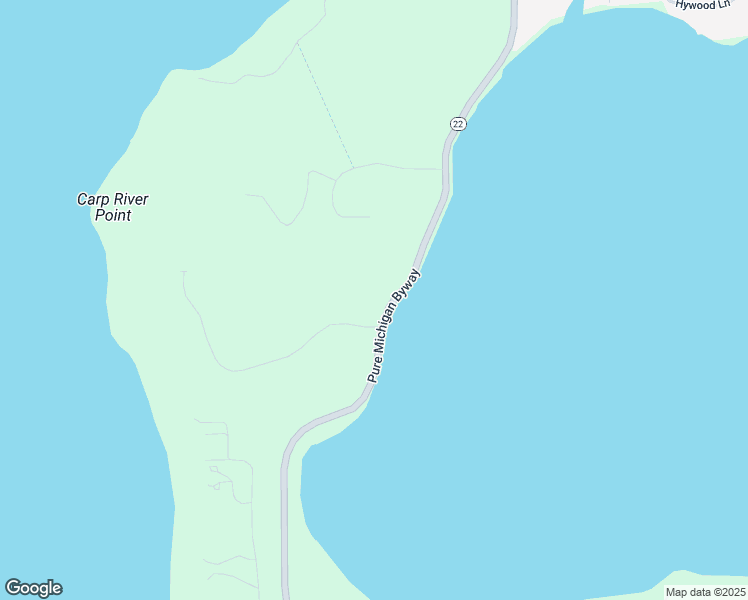 map of restaurants, bars, coffee shops, grocery stores, and more near 1635 North Manitou Trail in Leland