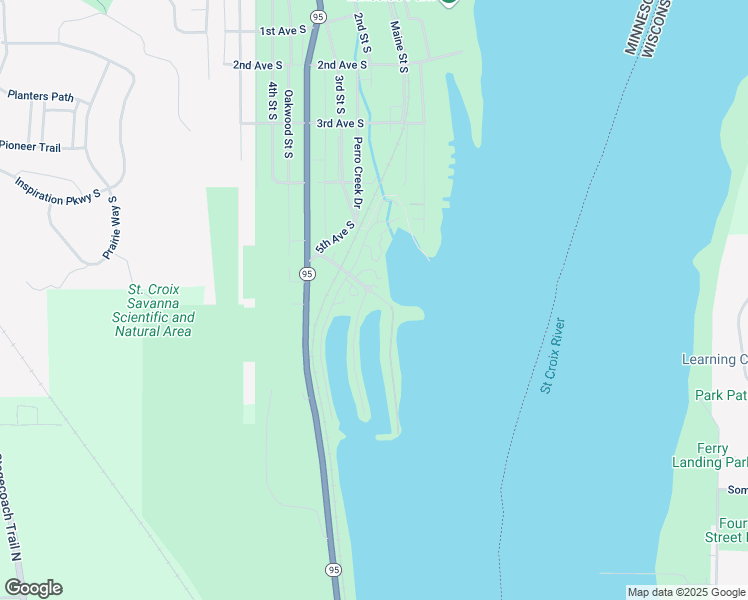 map of restaurants, bars, coffee shops, grocery stores, and more near 101 5th Avenue South in Bayport