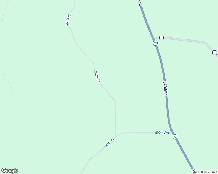 map of restaurants, bars, coffee shops, grocery stores, and more near N9002 280th Street in Boyceville