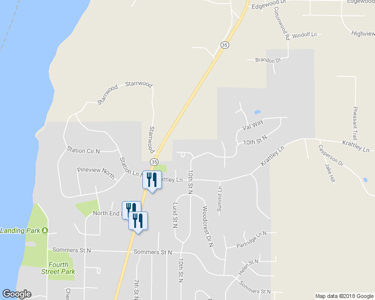map of restaurants, bars, coffee shops, grocery stores, and more near 919 Keystone Court North in Hudson