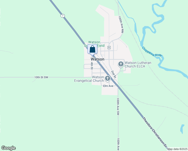 map of restaurants, bars, coffee shops, grocery stores, and more near 341 Sunnyside Avenue in Watson