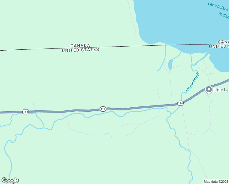 map of restaurants, bars, coffee shops, grocery stores, and more near 5506 Vermont 114 in Canaan