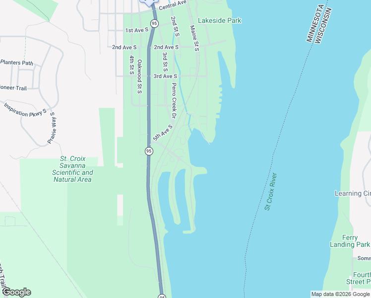 map of restaurants, bars, coffee shops, grocery stores, and more near 102 Mariner Way in Bayport