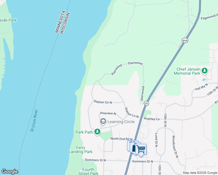 map of restaurants, bars, coffee shops, grocery stores, and more near 229 Station Lane North in Hudson