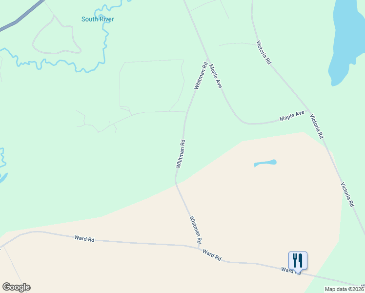map of restaurants, bars, coffee shops, grocery stores, and more near 1 Whitman Road in Lunenburg