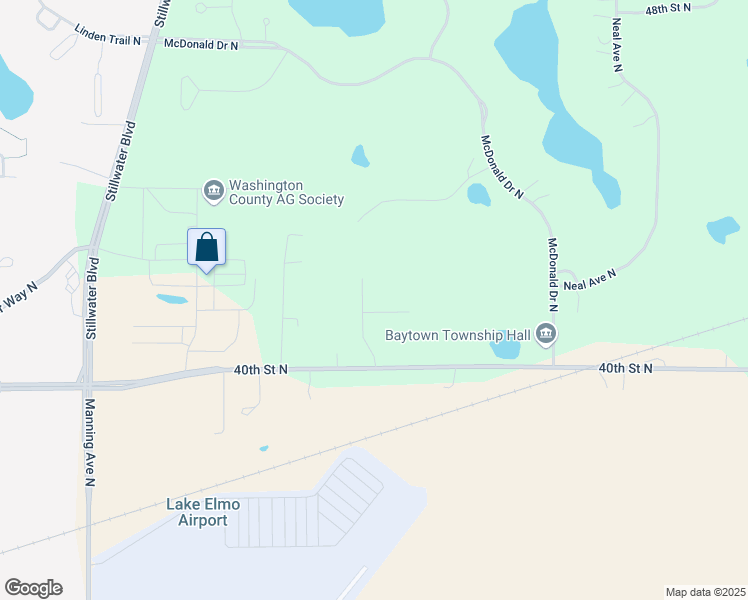 map of restaurants, bars, coffee shops, grocery stores, and more near 4157 Morning Dove Court North in Stillwater