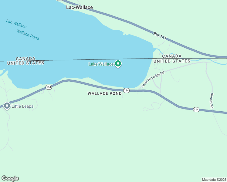 map of restaurants, bars, coffee shops, grocery stores, and more near 4047 Vermont 114 in Canaan