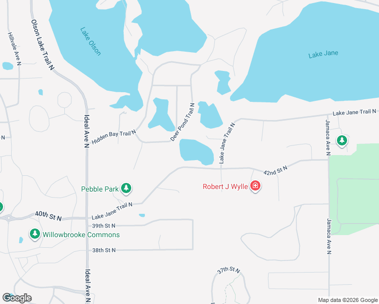 map of restaurants, bars, coffee shops, grocery stores, and more near 8401 Deer Pond Trail North in Lake Elmo