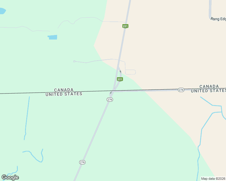 map of restaurants, bars, coffee shops, grocery stores, and more near 300 Route 221 in Lacolle