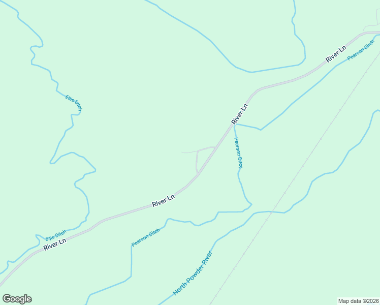 map of restaurants, bars, coffee shops, grocery stores, and more near 62726 North Powder River Lane in North Powder