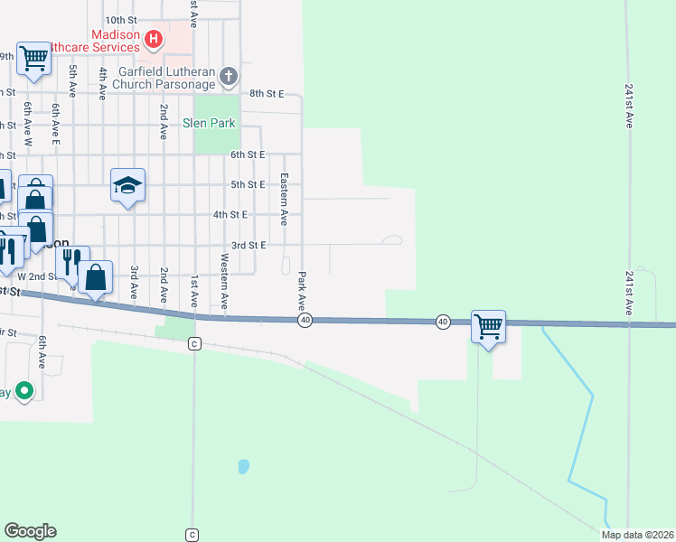 map of restaurants, bars, coffee shops, grocery stores, and more near 100-298 Wildwood Avenue in Madison