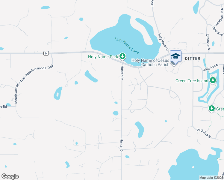 map of restaurants, bars, coffee shops, grocery stores, and more near 485 Vixen Road in Wayzata
