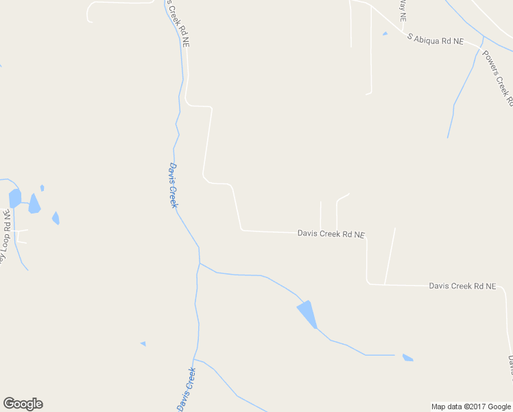 map of restaurants, bars, coffee shops, grocery stores, and more near 5934 Davis Creek Road Northeast in Silverton