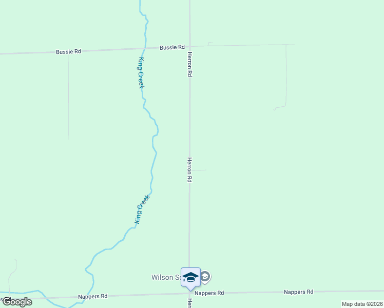 map of restaurants, bars, coffee shops, grocery stores, and more near 4377 Herron Road in Herron