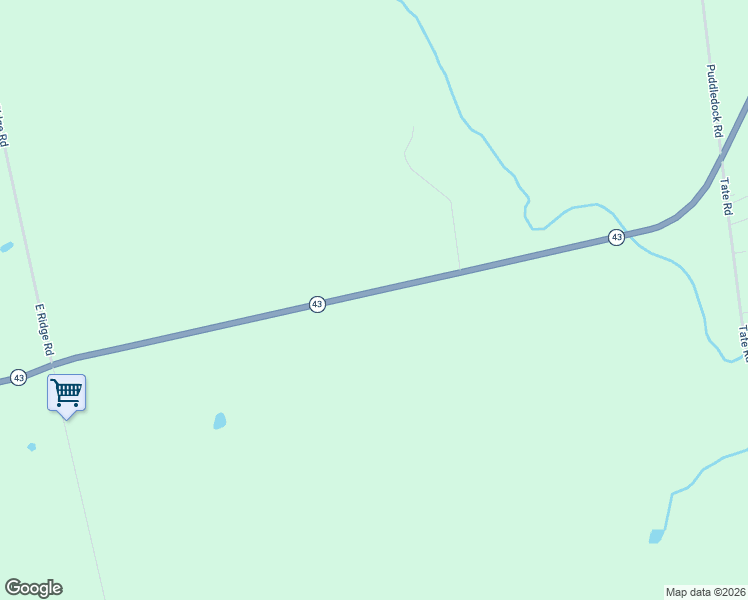 map of restaurants, bars, coffee shops, grocery stores, and more near 378 Hudson Road in Corinth