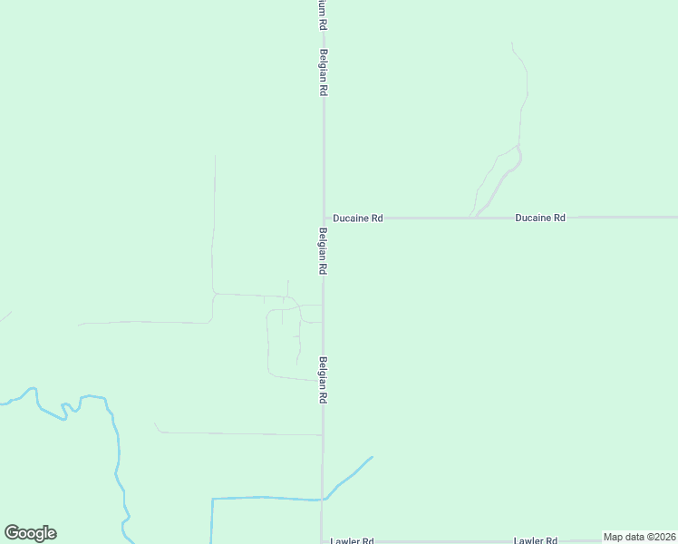 map of restaurants, bars, coffee shops, grocery stores, and more near 9446 Belgian Road in Lena