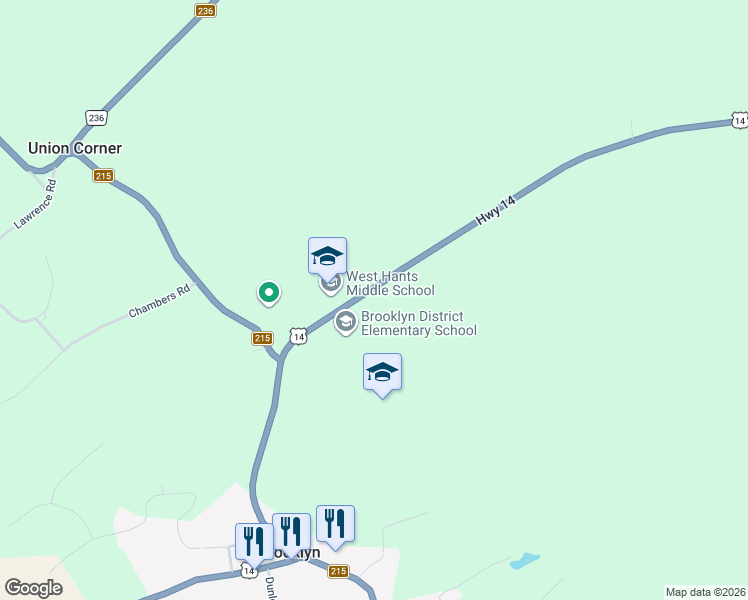 map of restaurants, bars, coffee shops, grocery stores, and more near 8030 Highway 14 in Newport