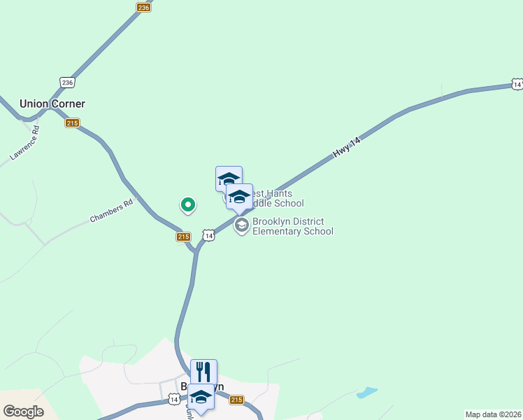 map of restaurants, bars, coffee shops, grocery stores, and more near 8030 Highway 14 in Newport