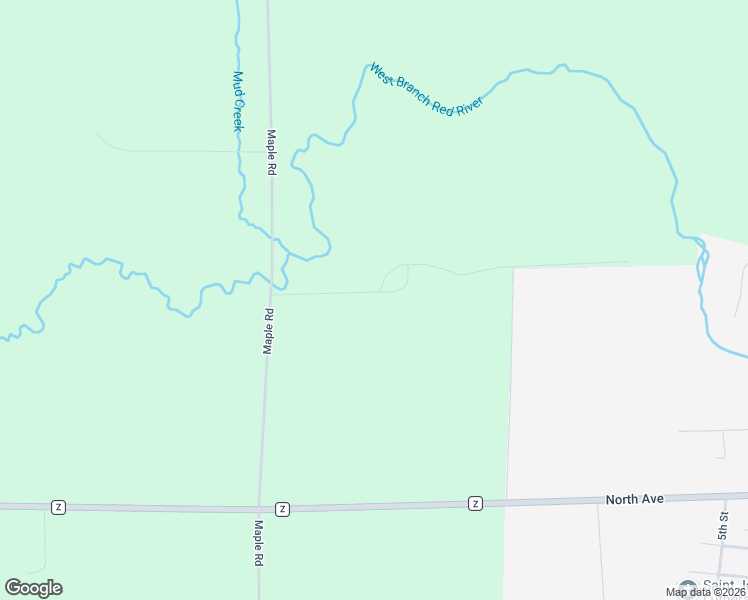 map of restaurants, bars, coffee shops, grocery stores, and more near W15996 Morning Glory Lane in Antigo
