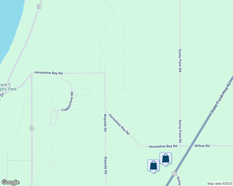 map of restaurants, bars, coffee shops, grocery stores, and more near 7125 Ida Red Road in Egg Harbor