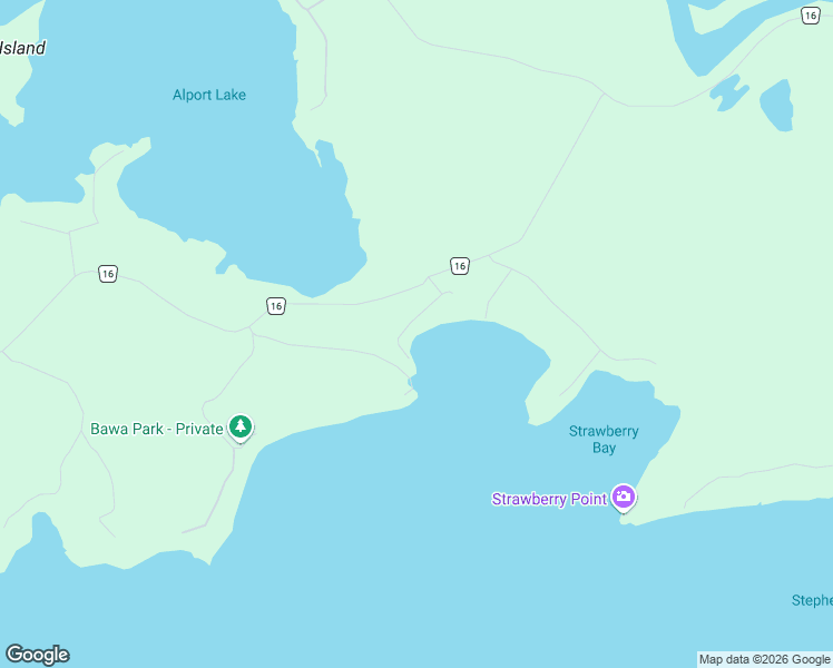 map of restaurants, bars, coffee shops, grocery stores, and more near 1030 7th Heaven Lane in Bracebridge