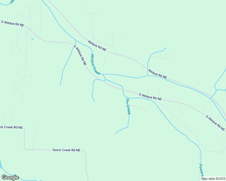 map of restaurants, bars, coffee shops, grocery stores, and more near 17625 South Abiqua Road Northeast in Silverton