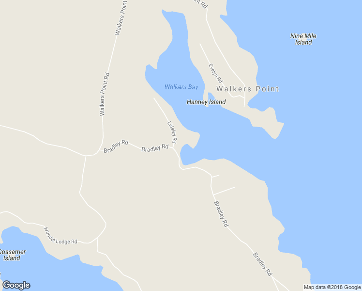 map of restaurants, bars, coffee shops, grocery stores, and more near 1006 Lidsley Road in Gravenhurst