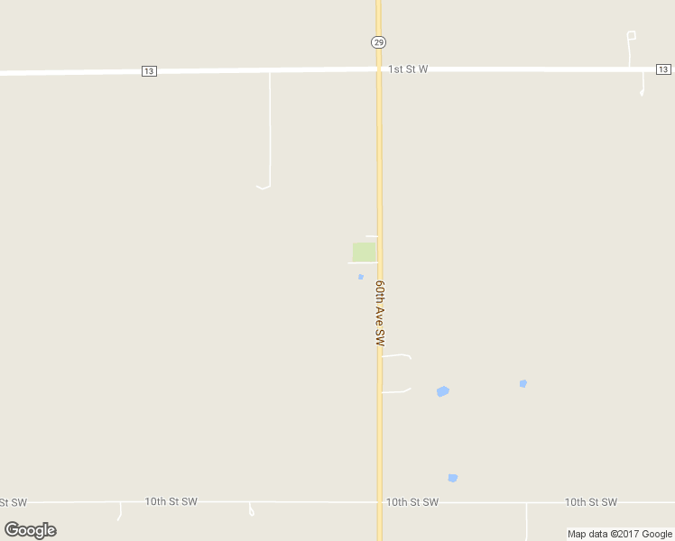 map of restaurants, bars, coffee shops, grocery stores, and more near 145 60th Avenue Southwest in Montevideo