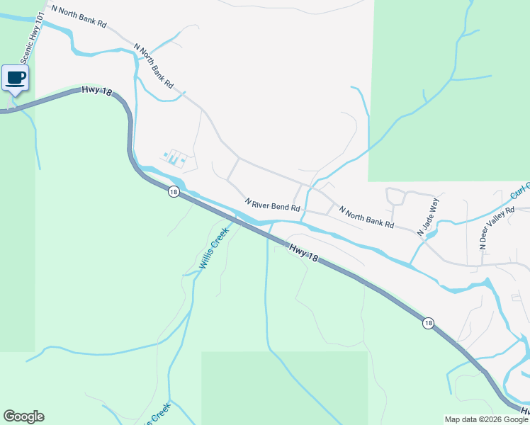 map of restaurants, bars, coffee shops, grocery stores, and more near 754 North River Bend Road in Otis