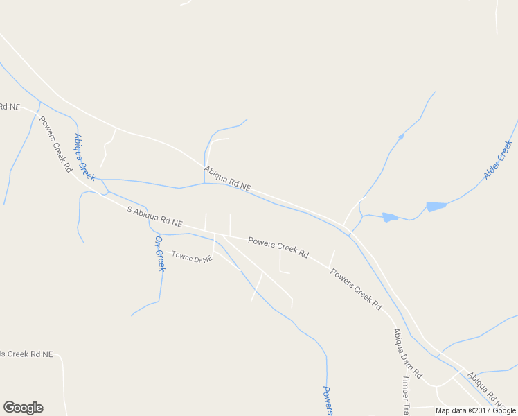 map of restaurants, bars, coffee shops, grocery stores, and more near 18155 South Abiqua Road Northeast in Silverton