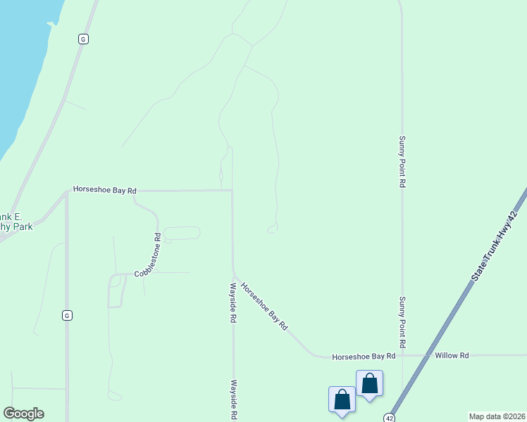 map of restaurants, bars, coffee shops, grocery stores, and more near 7125 Ida Red Road in Egg Harbor