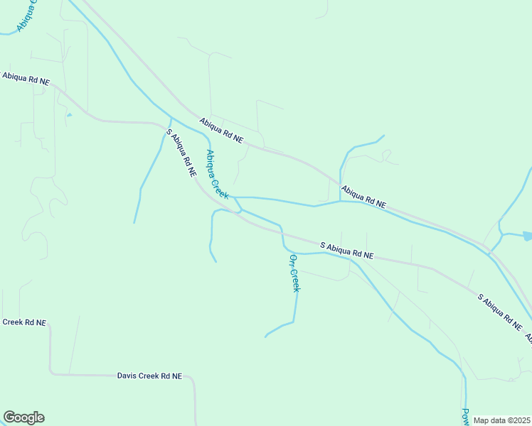 map of restaurants, bars, coffee shops, grocery stores, and more near 17625 South Abiqua Road Northeast in Silverton