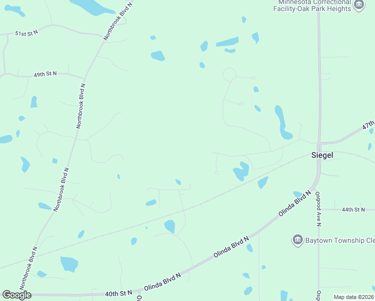 map of restaurants, bars, coffee shops, grocery stores, and more near 14200 45th Street North in Stillwater