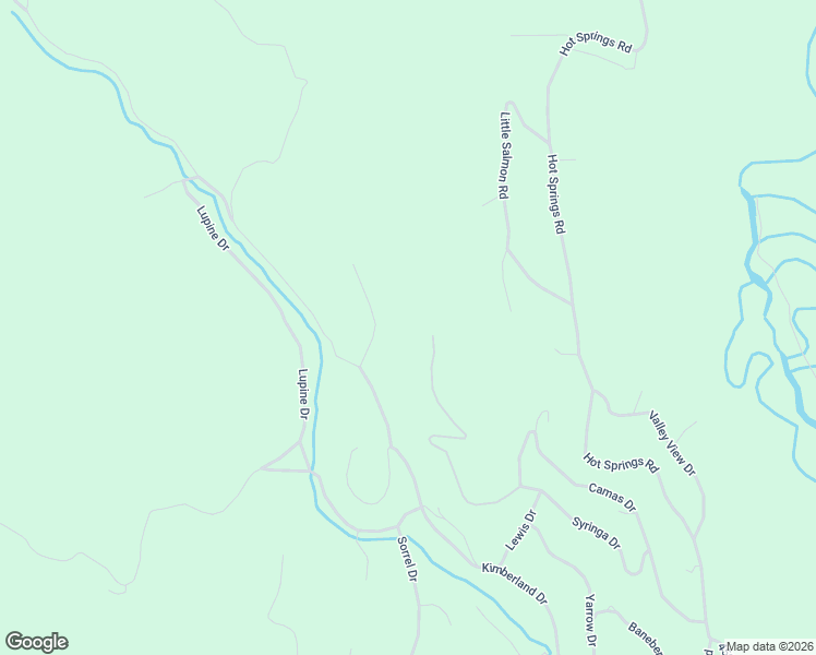 map of restaurants, bars, coffee shops, grocery stores, and more near 2937 Syringa Drive in New Meadows