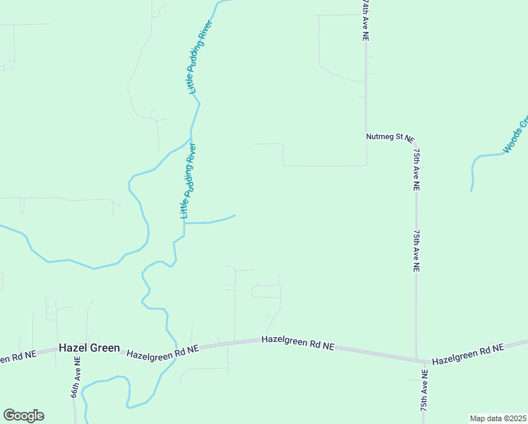 map of restaurants, bars, coffee shops, grocery stores, and more near 6999 Hazelgreen Road Northeast in Salem