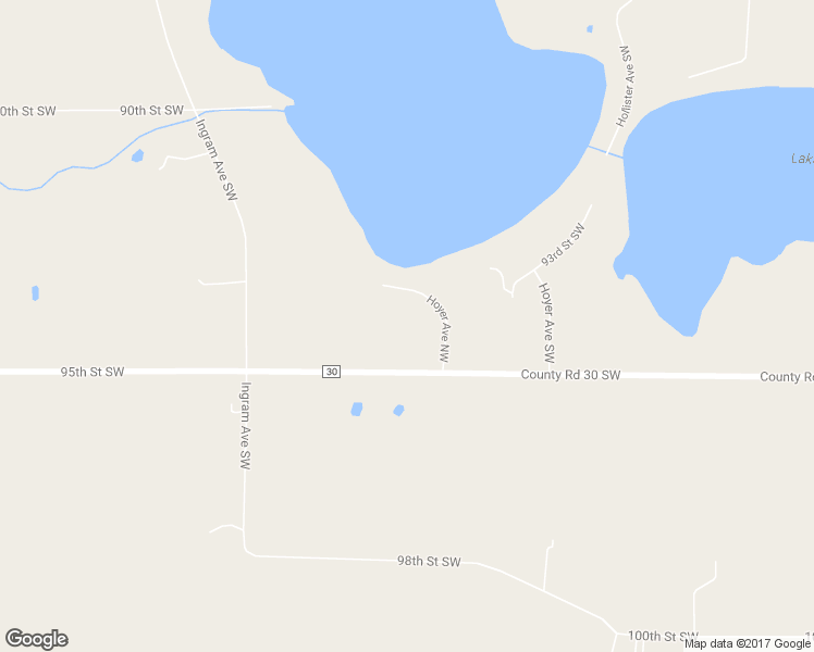 map of restaurants, bars, coffee shops, grocery stores, and more near 7616 County Road 30 Southwest in Howard Lake