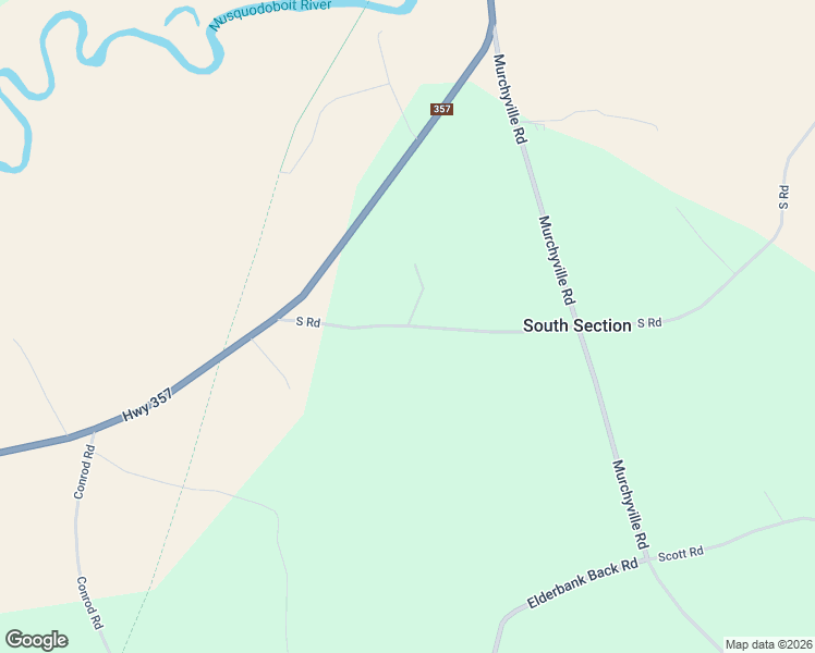 map of restaurants, bars, coffee shops, grocery stores, and more near 79 South Road in Middle Musquodoboit