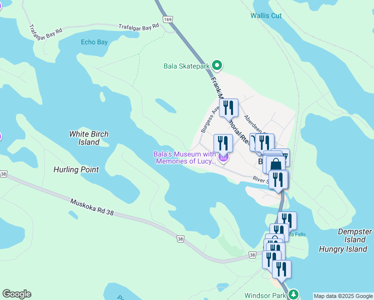 1067 River Street, MacTier ON Walk Score