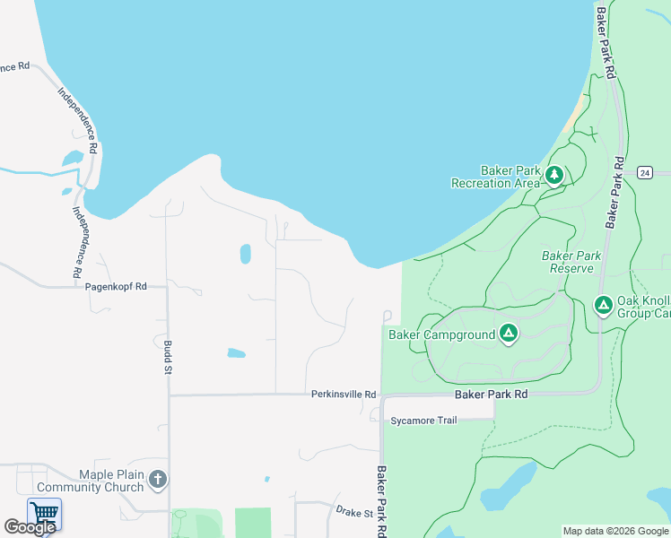 map of restaurants, bars, coffee shops, grocery stores, and more near 2242 South Lakeshore Drive in Independence