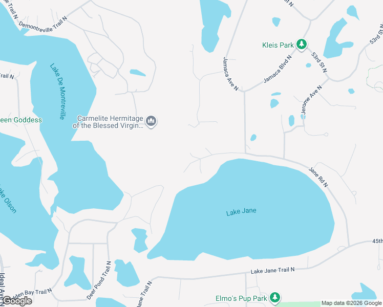 map of restaurants, bars, coffee shops, grocery stores, and more near 8880 Jane Road North in Lake Elmo