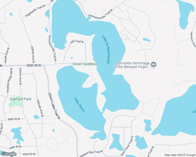 map of restaurants, bars, coffee shops, grocery stores, and more near 8148 Hill Trail North in Lake Elmo