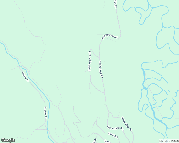 map of restaurants, bars, coffee shops, grocery stores, and more near 4031 Little Salmon Road in New Meadows