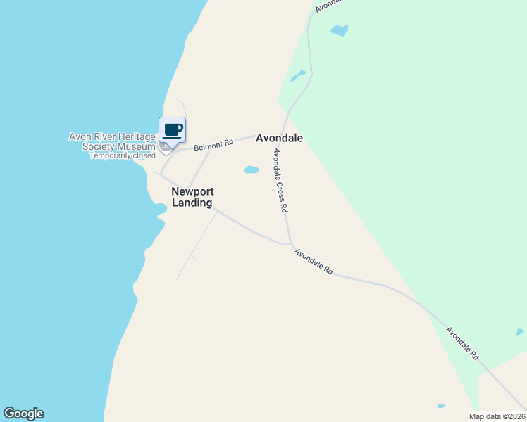 map of restaurants, bars, coffee shops, grocery stores, and more near 98 Avondale Road in Newport