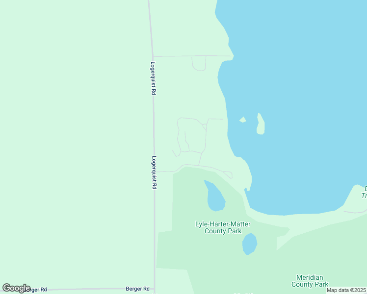map of restaurants, bars, coffee shops, grocery stores, and more near 1702 Forest Ridge Road in Baileys Harbor