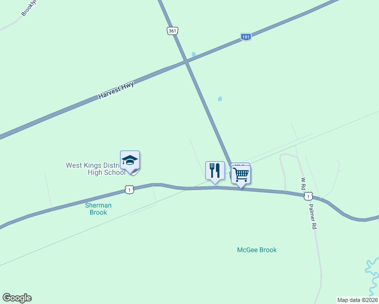 map of restaurants, bars, coffee shops, grocery stores, and more near 79 Auburnwood Lane in Kings, Subd. A