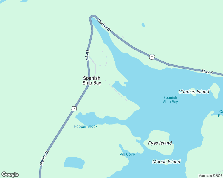map of restaurants, bars, coffee shops, grocery stores, and more near 1 Mackinley Point Road in Liscomb