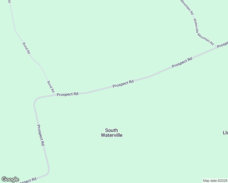 map of restaurants, bars, coffee shops, grocery stores, and more near 1936 Prospect Road in Waterville