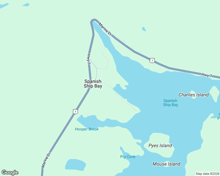map of restaurants, bars, coffee shops, grocery stores, and more near 42 Mackinley Point Road in Liscomb